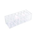 Drawer Divider Storage Box, Clear Plastic Compartment Organizer for ...