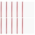 thumbnail image 1 of Drawer Folder Slide Grip Binding Bars 10 Pcs Pole Clamp Folders Rod Pull File Red Student, 1 of 6