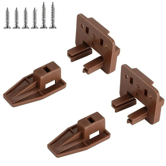Drawer Guide Kit Drawer Replacement Parts Drawer Rails Repair Kit Slides Guides Cabinets Hardware Install Furniture Accessories