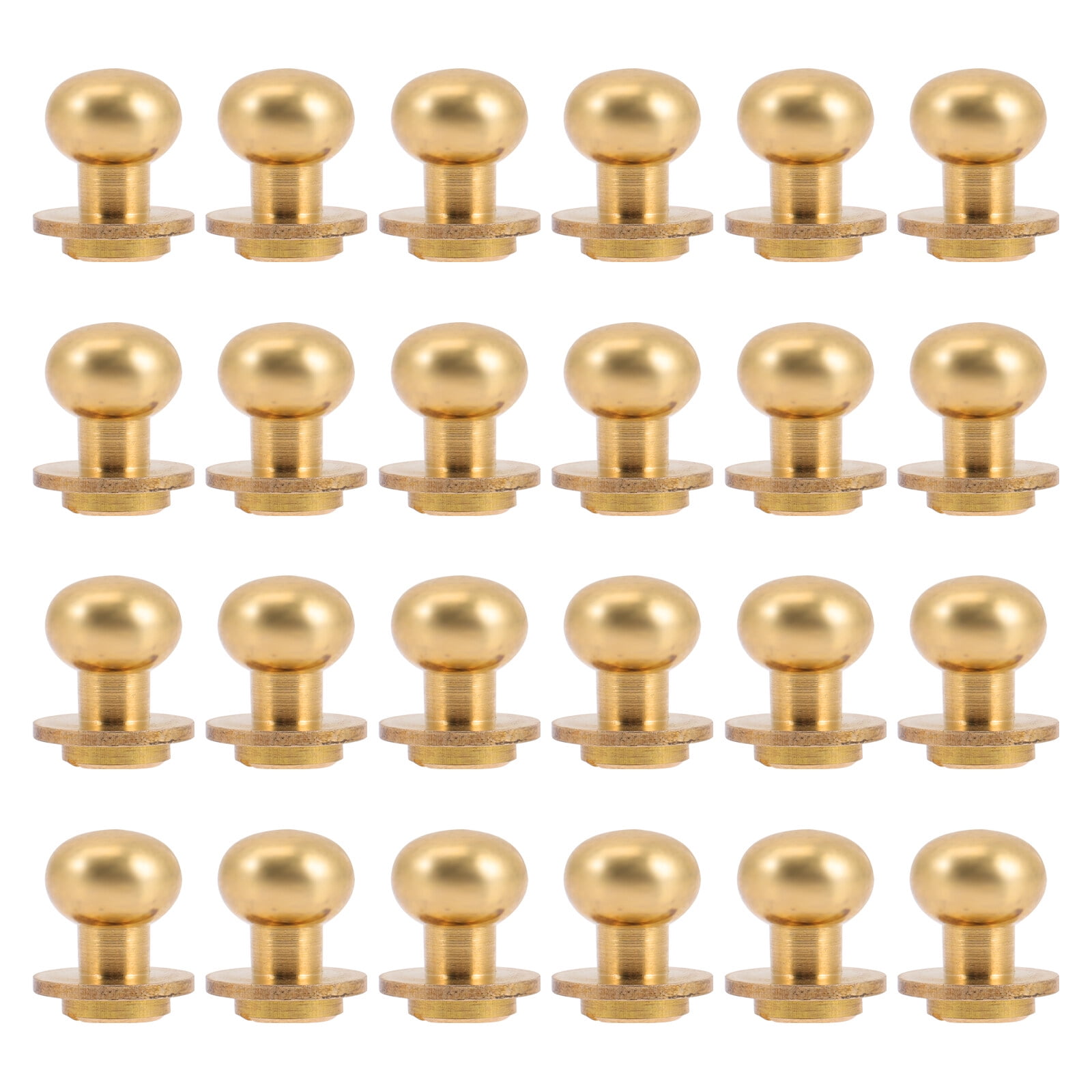 Drawer Knob Handle 24 Sets Round Wardrobe Vanity Desk Dressing Table