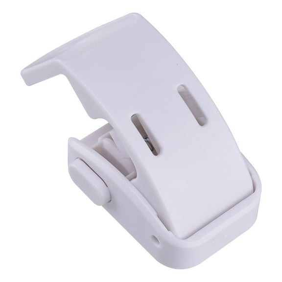 Drawer Locks, 2.7 0.7 Inch ABS Plastic 90 Right Angle Lock, Heavy Duty Self-Adhesive Safety Lock for Preventing Prying Open, 1 Pc Durable Drill-Free Furniture Lock for Kitchen, Cabinets, Dresser