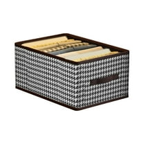 Drawer Organizer for Clothes,Foldable Drawer Dividers Storage Boxes,Foldable Jeans Organizer for Closet Wardrobe Jeans Storage Box with Grid Upgraded Wardrobe Clothing Storage Box with Handle