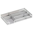 thumbnail image 1 of Drawer Organizer, Cutlery Tray Silverware Flatware Storage Divider for Kitchen, Mesh Wire Drawer Divider Organizer For Stationery Makeup Kitchen, 1 of 6