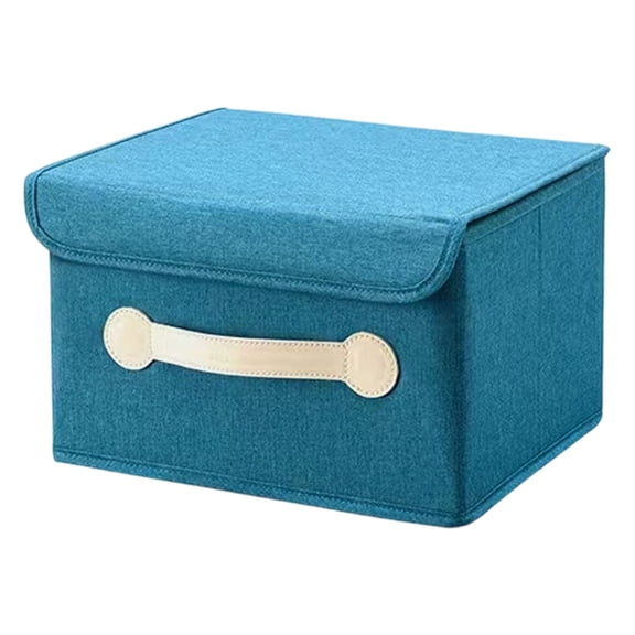 Drawer Organizer Rectangular Fabric Folding Storage Box With Lid For Wardrobe Storage Stacking For Clothes Socks Scarves Ties Home