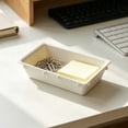 thumbnail image 1 of Drawer Organizer Stackable Plastic Bins 4 Sizes Adjustable Connectable for Kitchen Bathroom Office Bedroom, 1 of 6