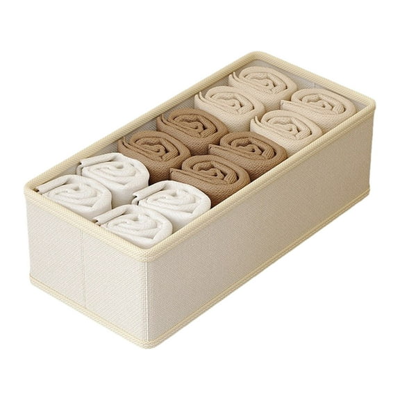 Drawer Organizer for Clothing, Foldable Clothes Drawer Organizer for Underwear, Folded Clothes, Baby Clothing, Socks, Bra, Towels, Ties