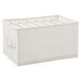 thumbnail image 1 of Drawer Organizers and Dividers Folding Drawer Storage Box Pants Storage Box Drawer Underwear Storage Compartment Wardrobe Storage Box, 1 of 9