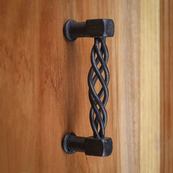 Drawer Pull Cabinet Birdcage Black Wrought Iron 3 1/2" | Renovator's Supply