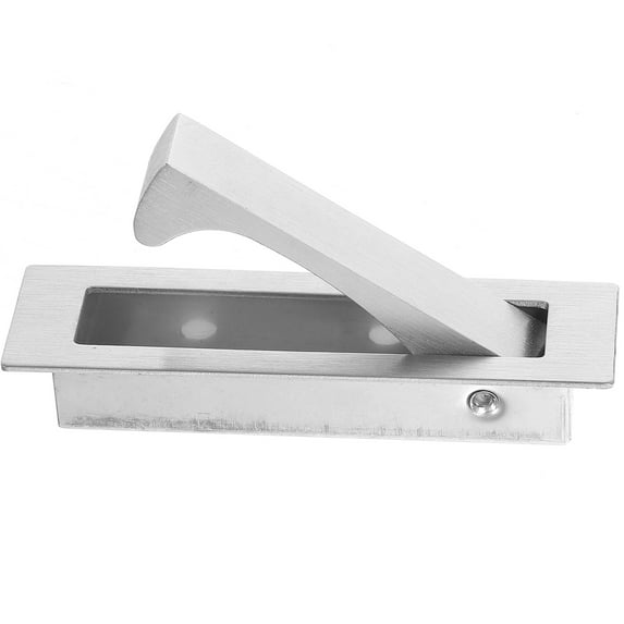 FENGGUIQU Anti-Rust Rounded Cabinet Door Handles for Drawers and Sliding Doors with Hidden Design, High Hardness Finish