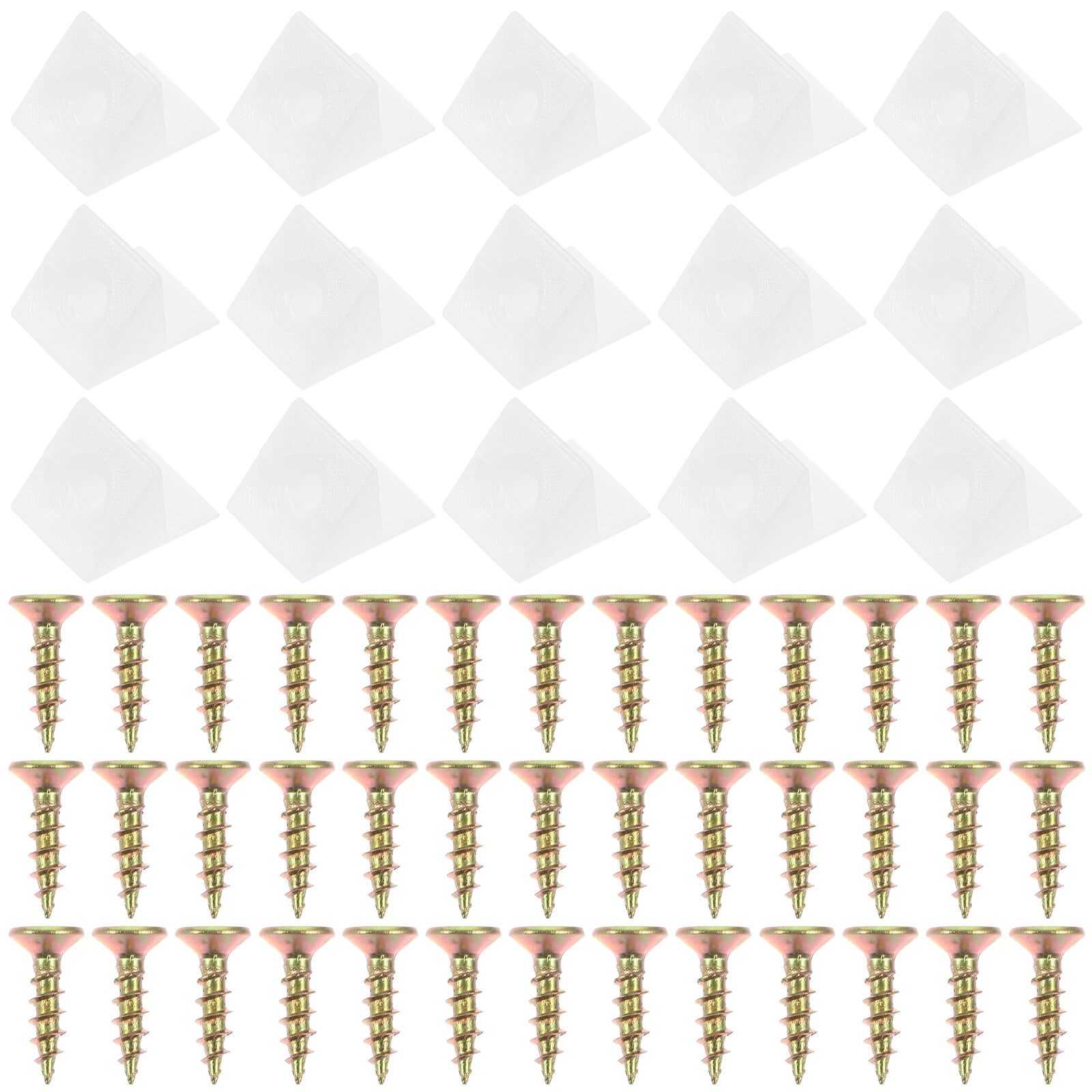 Drawer Sagging Wedge,50Pcs Plastic Furniture Bottom Sagging Repair