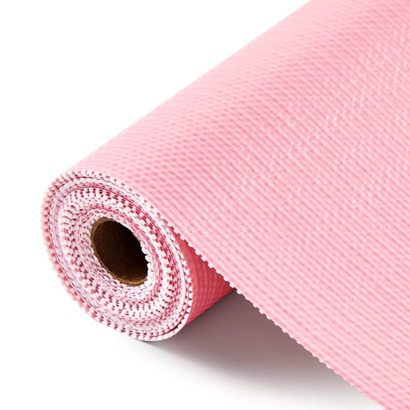 Drawer and Shelf Liner for Kitchen Cabinets, Rose, 12IN X 10FT | Non-Adhesive, Decorative, Easy to Cut, Non-Slip, Waterproof, Surface Protection, Cupboard, Bathroom, Closets