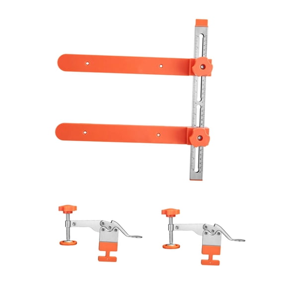 Drawer Slide Jig Adjustable Woodworking Clamp Toggle Clamp Secure Positioning for Cabinet Drawer Makers