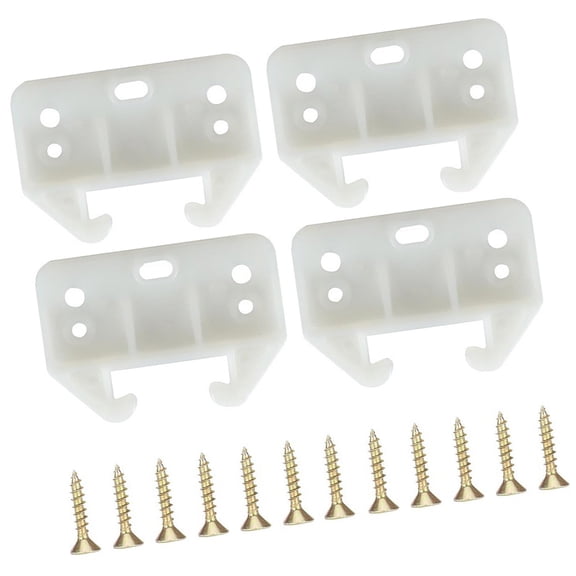 Drawer Slide Rails Replacement Quiet Sliding Track Guides for Cabinet Furniture Hardware Home
