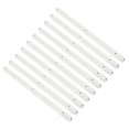 thumbnail image 1 of Drawer Slides, 10 Pack 300mm - Plastic Drawer Rails, Side Mounted Grooved Guide Rails for Cabinet Drawers (White), 1 of 5