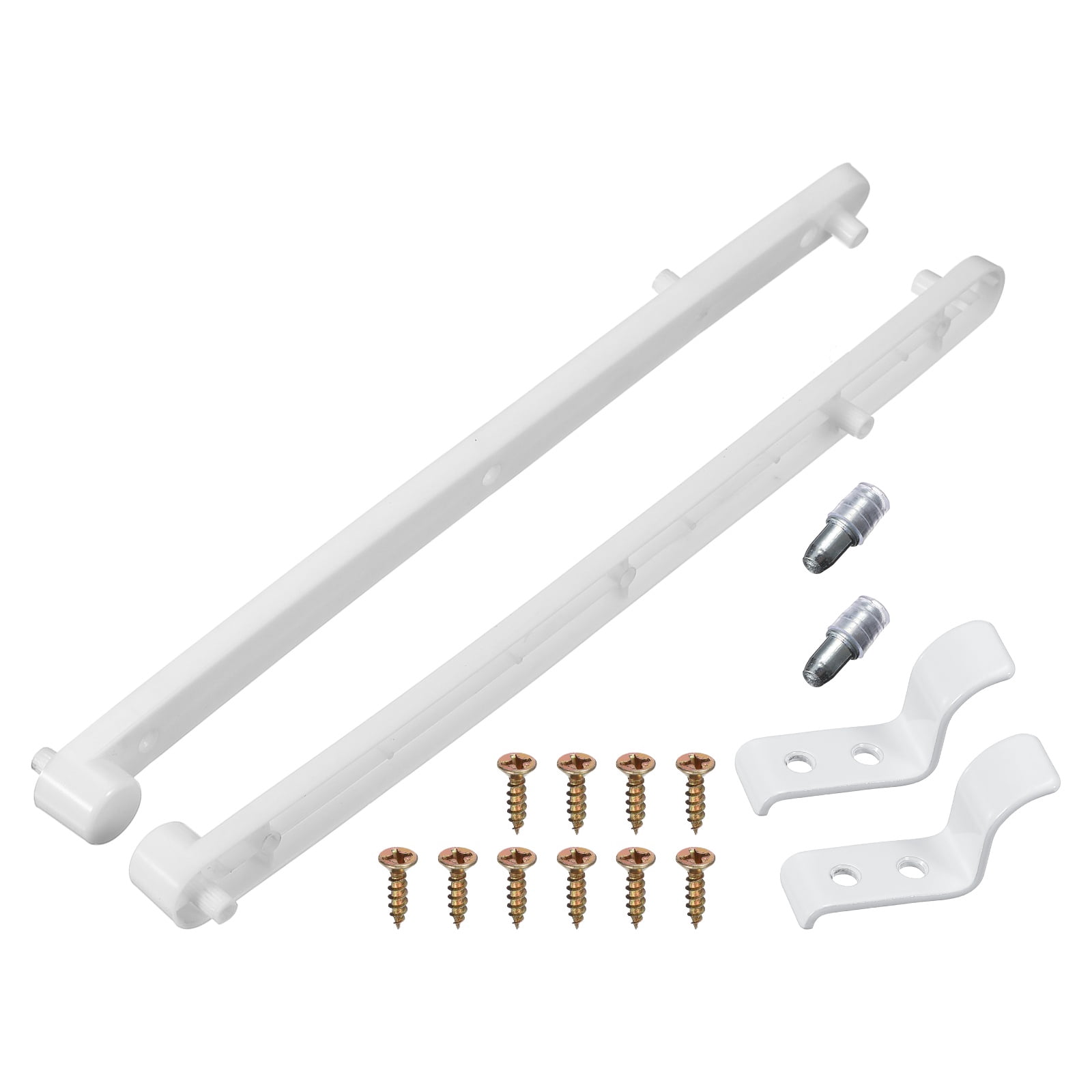 Drawer Slides, 1Set 310mm Hidden Flip-Up Plastic Drawer Rails with ...