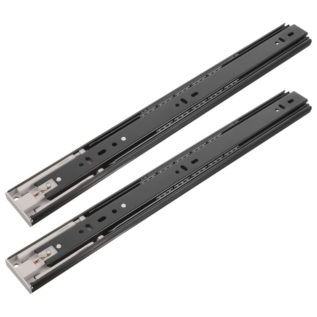 Drawer Slides Soft Close Glides and Push to Open Hidden Bottom Mount