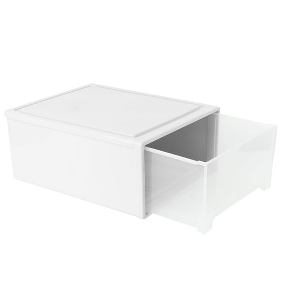 1Pc Durable Home Storage Container Simple Clothes Holder Visible Storage Box