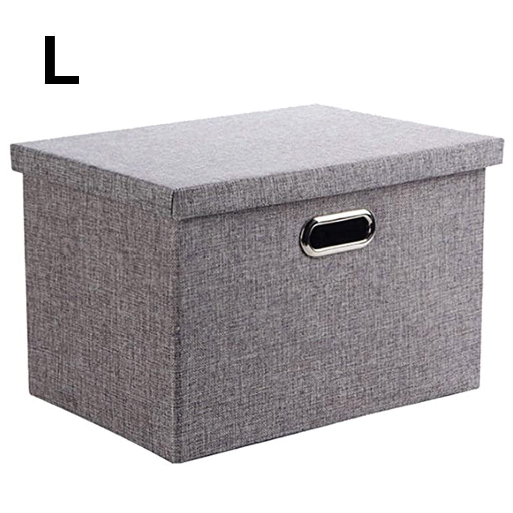 Drawer Storage, Storage Box Linen Fabric Clothing Basket Bins Toy Box Organizer, Storage Drawers