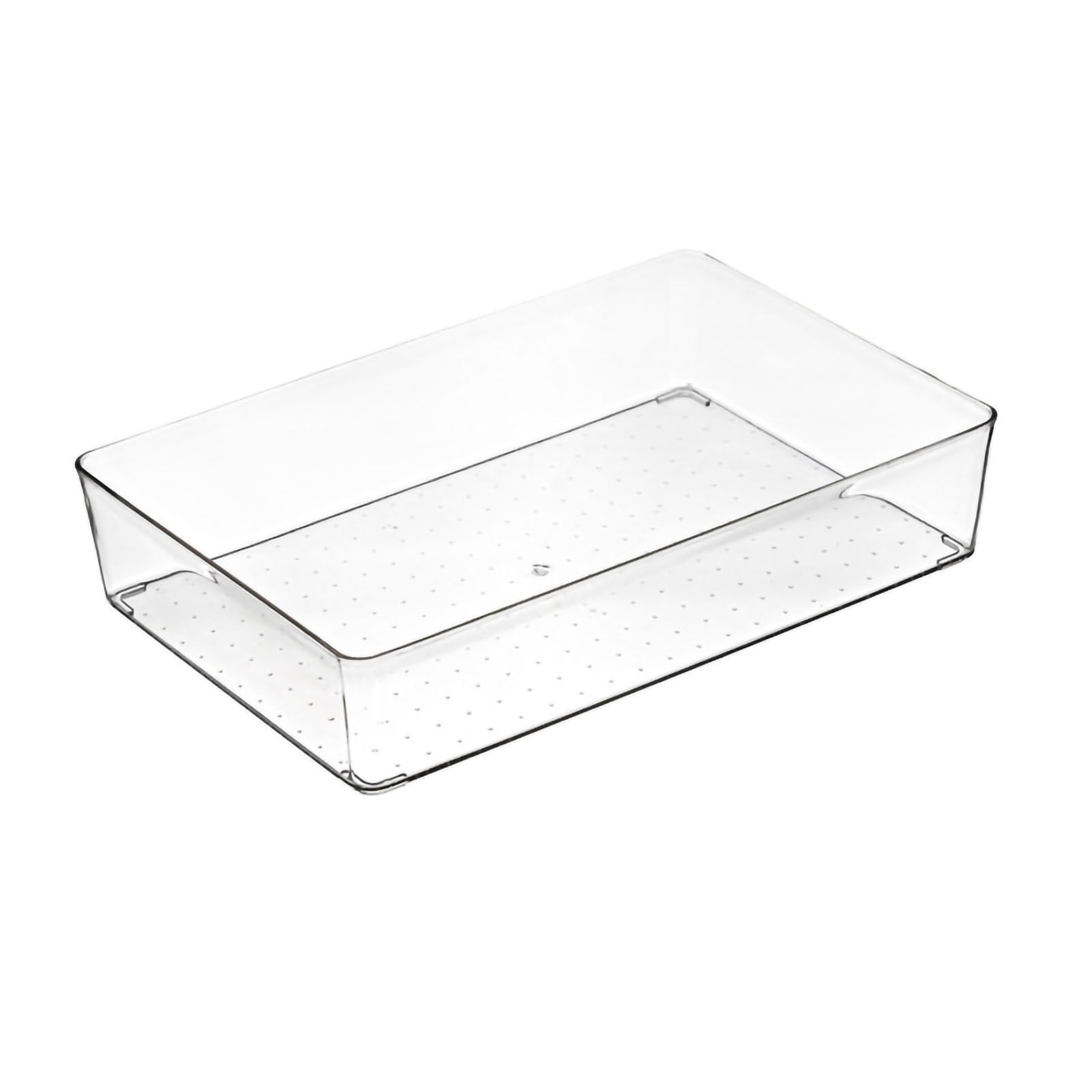 Drawer Storage Trays Durable Transparent Plastic Drawer Storage Divid