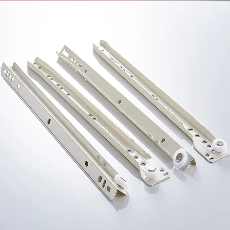 Drawer Track Slides Two Cabinet Rails Thickening Computer Table Chute ...