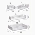 thumbnail image 1 of Drawer Transparent Visual Jewelry Accessories Storage Box Plastic Household Items Cosmetics Organizing Box Clear L, 1 of 6