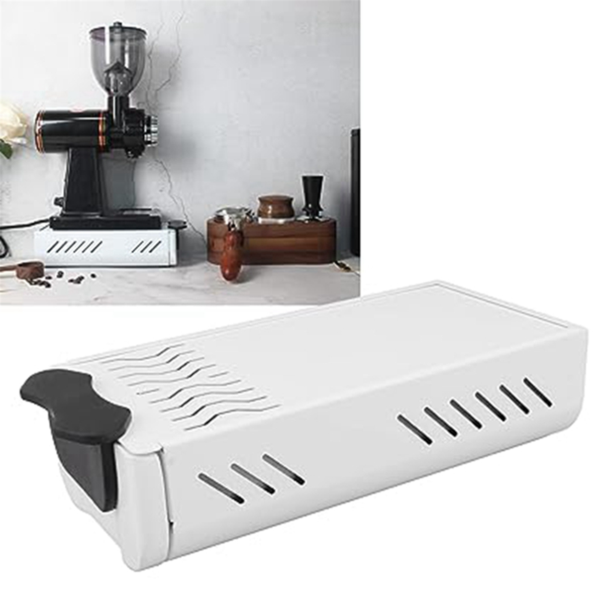 DrawerType Dregs Box Coffee Machine Storage Waste Powder Dregs Box