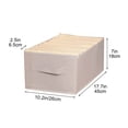 thumbnail image 1 of Drawer-Type Foldable Closet Organizer with Multiple Compartments | Fabric Storage Box for Clothes, Pants & Accessories | Space-Saving & Tool-Free Assembly, 1 of 6