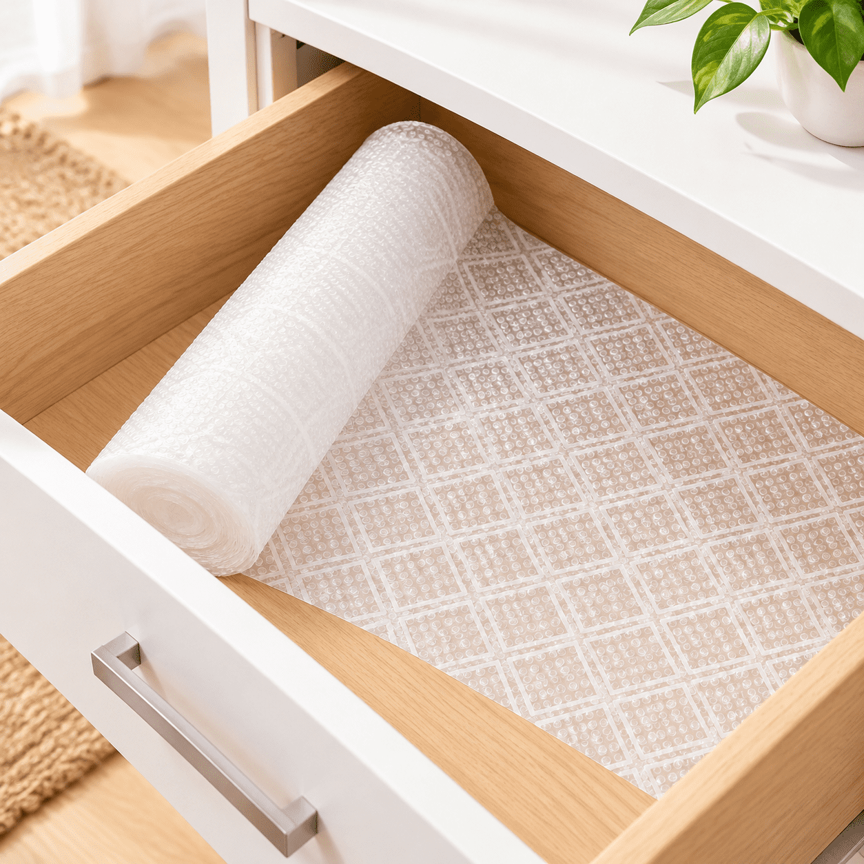 Drawer and Shelf Liners, Antique White, 23.6