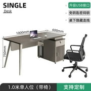 Drawers Study Work Desk Write Staff Executive Computer Modern Desk Reception Accessories Escritorio Ordenador Furniture HD50WD