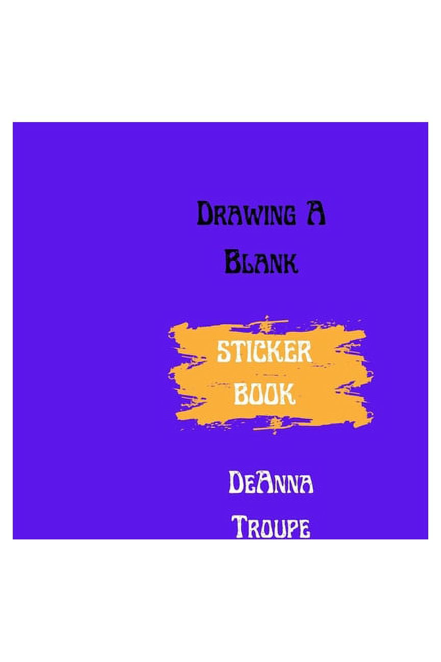 Drawing A Blank Sticker Book (Paperback) 