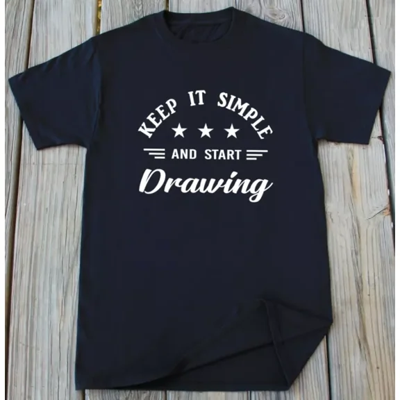 Drawing Artist T-Shirt Gift For Artist Painter Sketching Draw Drawing Lover Gift Unisex S-5XL Hot Trending Shirt, Vintage Birthday Gift
