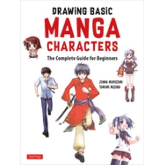 Pre-Owned Drawing Basic Manga Characters: The Complete Guide for Beginners (The Easy 1-2-3 Method for Beginners)