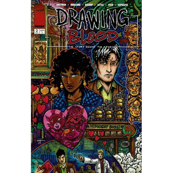 Drawing Blood (2nd Series) #2A VF ; Image Comic Book