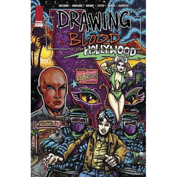 Drawing Blood (2nd Series) #5A VF ; Image Comic Book
