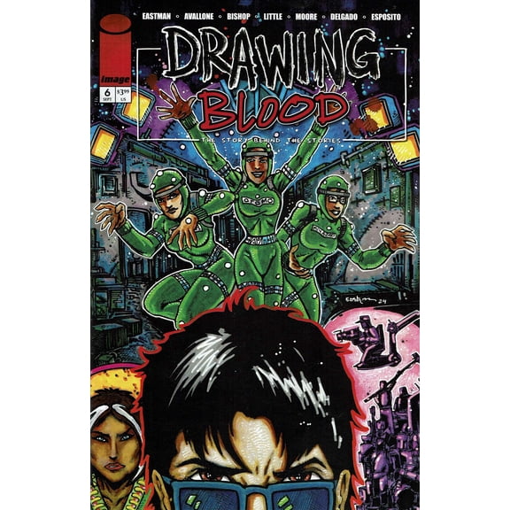 Drawing Blood (2nd Series) #6A VF ; Image Comic Book