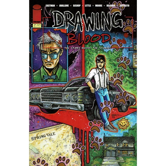 Drawing Blood (2nd Series) #7A VF ; Image Comic Book