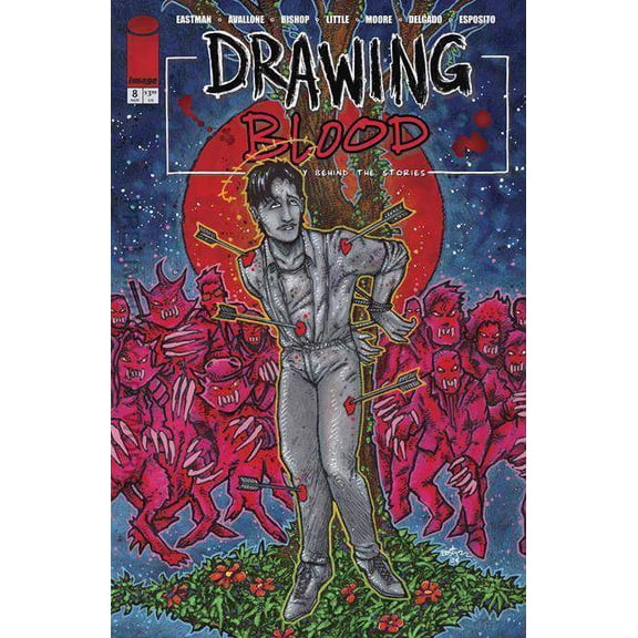 Drawing Blood (2nd Series) #8A VF ; Image Comic Book