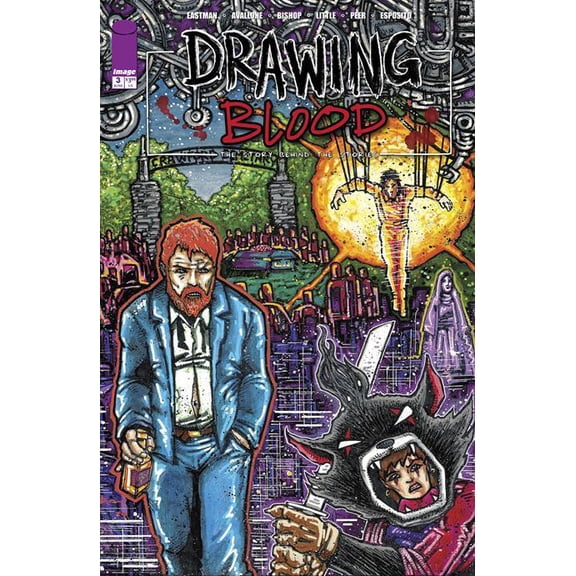 Drawing Blood #3 (of 12) Cvr A Kevin Eastman Image Comics Comic Book