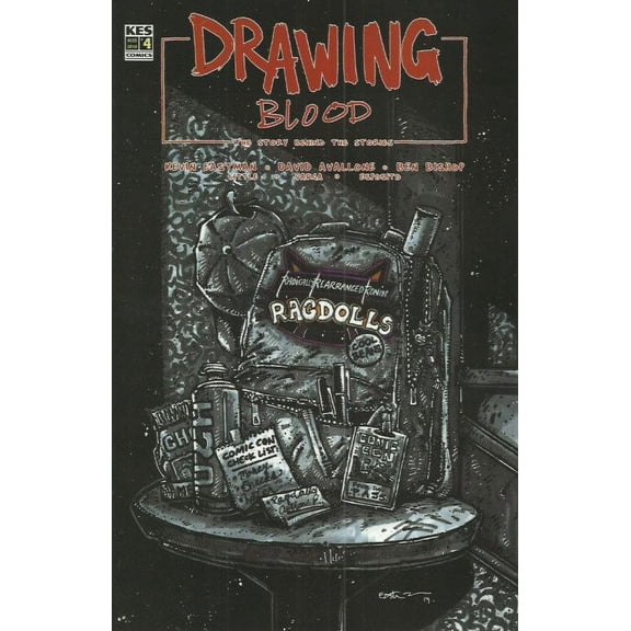 Drawing Blood (Kevin Eastman) #4B VF ; Kevin Eastman Comic Book