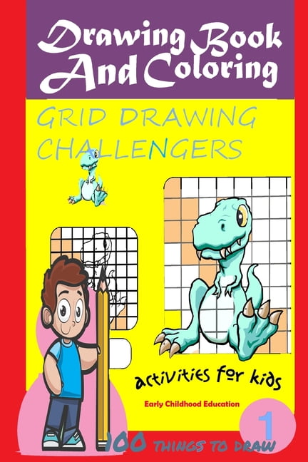 Learn To Draw For Kids Ages 6-9 Girls Stuff: Drawing Grid Activity Books  for Kids To Draw Girls Cartoons : Publishing, Herbert: : Books