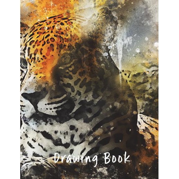 Drawing Books: Drawing Book : Jaguar 8.5x11 (Series #9) (Paperback)