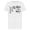 thumbnail image 1 of Drawing Dinosaurs Raptor Art Tee Men's -Image by Shutterstock, 1 of 2