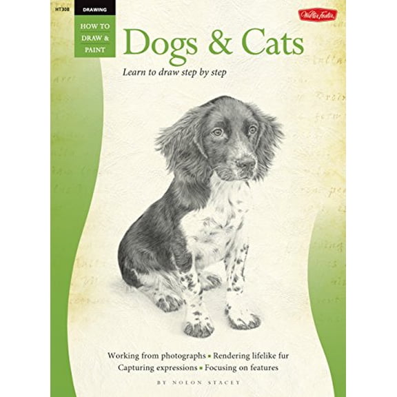 Pre-Owned Drawing: Dogs & Cats: Learn to Draw Step by Step (Paperback) 1600581366 9781600581366