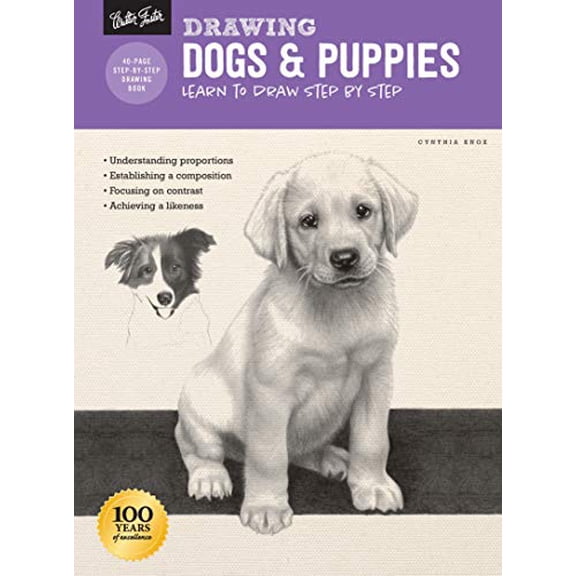 Pre-Owned Drawing: Dogs & Puppies: Learn to draw step by step: 1 (How to Draw & Paint) Paperback