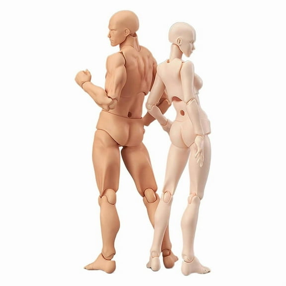 Drawing Figures for Artists, Action Figure Model Jointed Small Drawing Figure Model, Stop Motion Figure for Sketching A