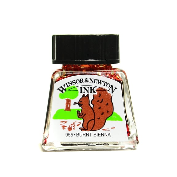 Drawing Inks burnt sienna, 14 ml, 74 (pack of 6)