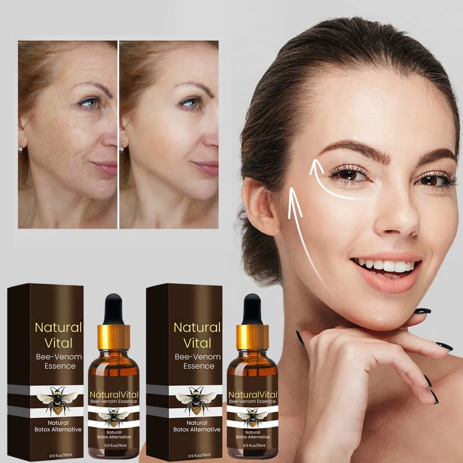 Drawing Lip Line And Painting Lip in One Travel Size Conductive Gel for