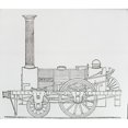 thumbnail image 1 of Drawing Of Mercury An Early Steam Locomotive From Magic Lantern Slide Circa 1900 by John Short / Design Pics, 1 of 3