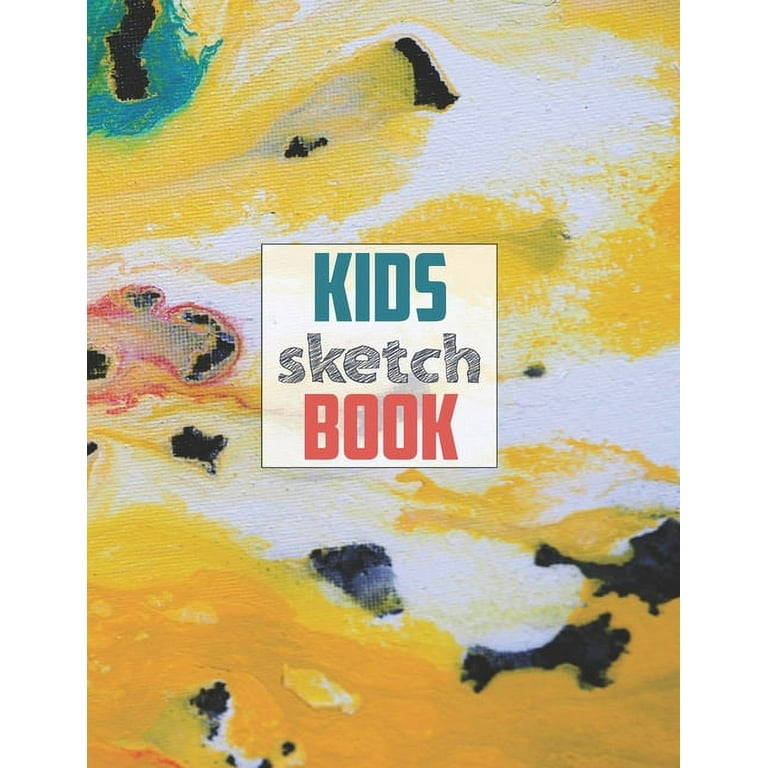 Drawing Pad Paper for Kids: Large Sketch Book for Drawing Practice, 110  Pages 8.5 x 11, Blank Paper Sketchbook for Kids Age 2, 3, 4,5,6,7,8,9,10,11