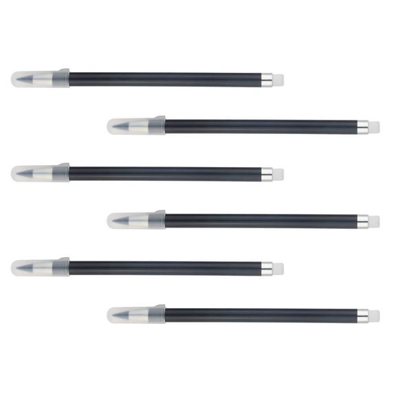 Drawing Pencils Sketch Eternal Everlasting with Eraser No Need to Cut Child Preschool Lead 6 Pcs